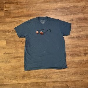 Patagonia Limited Edition Blue Graphic Tee XL (slim fit)
